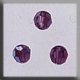 13013 Crystal Treasures-Round Bead 4mm Amethyst Ab  (Qty.3) MAIN